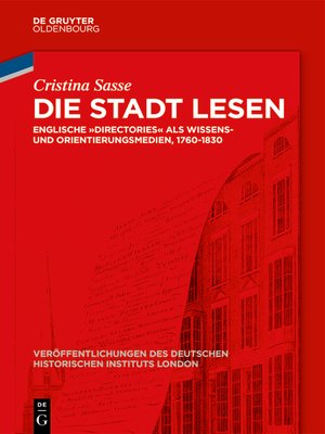 cover image of Die Stadt lesen